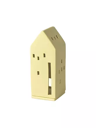 RAEDER | Lichthaus 5,7x5x14cm Gelb | 